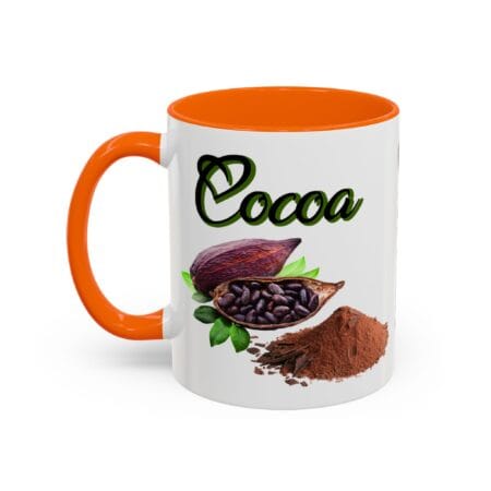 Cocoa bean.Cocoa and chocolate molecule.Molecule Theobromin