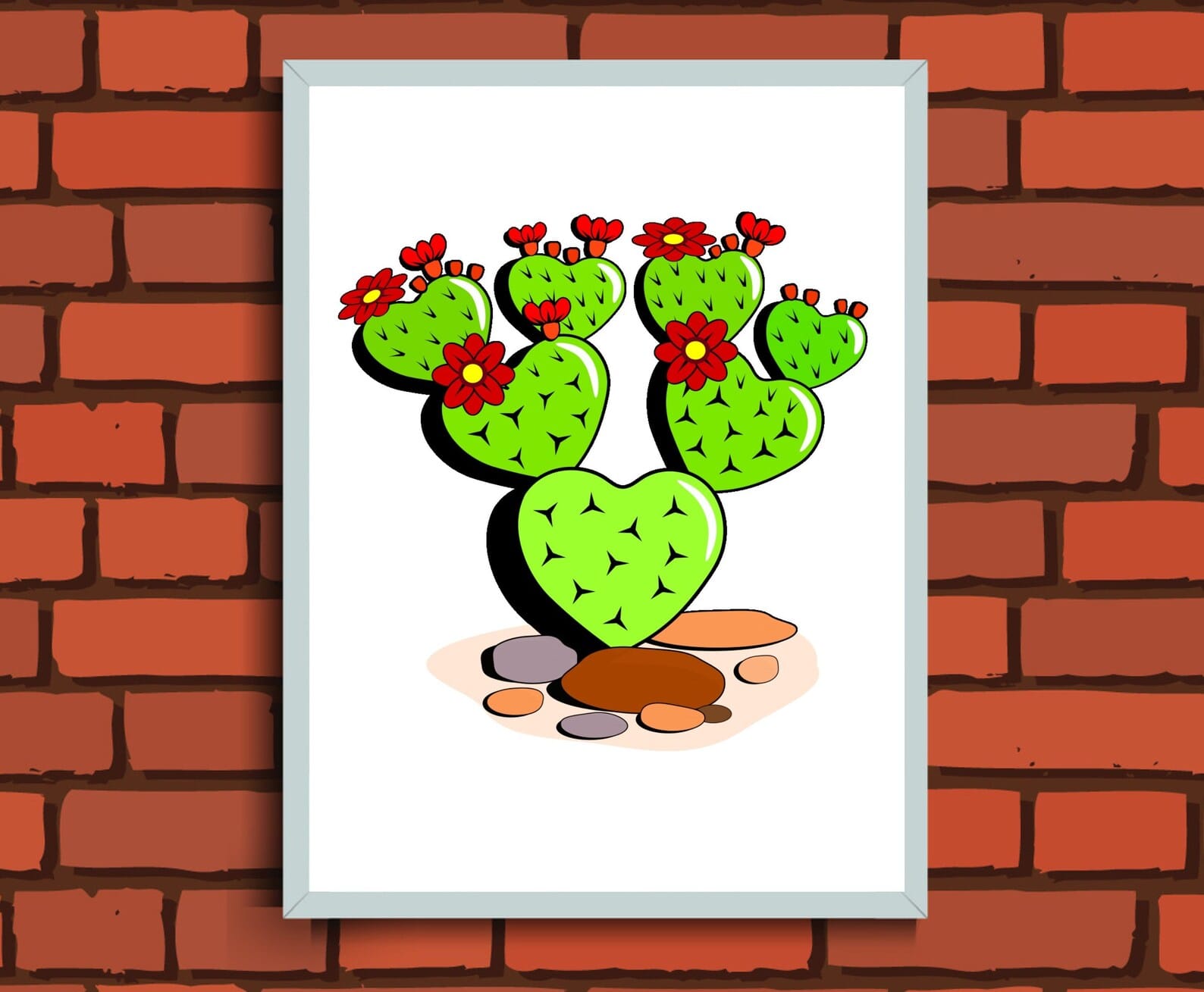 Cactus heart art svg png.Cactus Heart Vector Art.Succulent svg.Plant lover svg.Spiky cactus heart.Western cactus svg.Cactus print wall art.