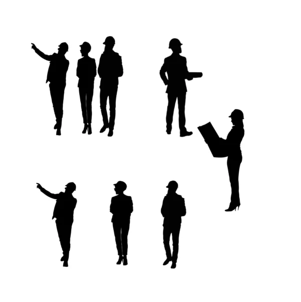 Construction Worker Silhouette SVG PNG Set (Digital Download).Engineer.Builder svg set.Job clipart.Architect.Businessman.Labor .People. Worker