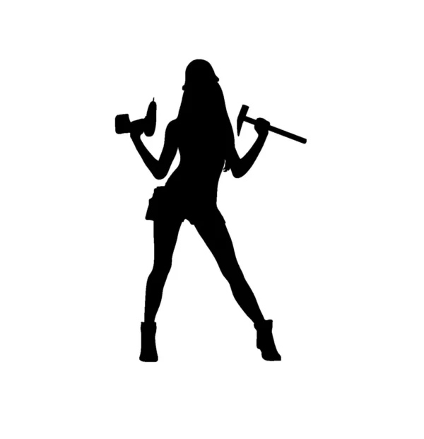 Female Construction Workers Silhouette svg png.Woman Worker svg vector.Girl Builder svg png.Job svg clipart.Labor svg design.People svg set