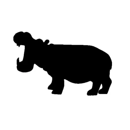 Hippo SVG PNG, Hippopotamus art Svg, Hippo Head Cricut, Safari Animal Svg, Hippo Cut File,Hippo Silhouette,Zoo svg Monogram.Instant Download