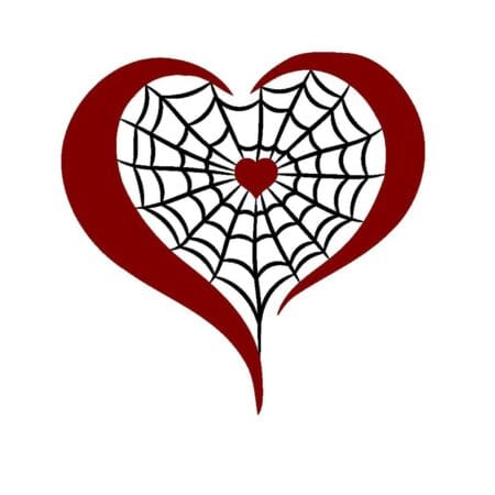 Spider web svg.Spider web heart svg png.Spiderweb svg.Spider web tshirt.Spider web vinyl.Halloween spider web svg.Web vector.Web heart